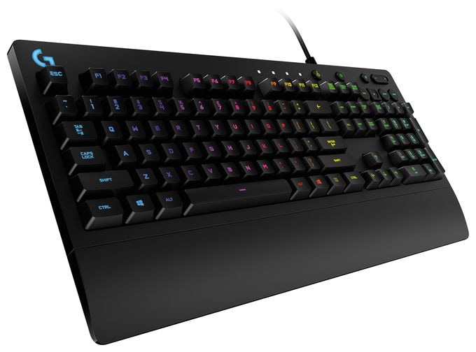 RGB-LED Gaming Tastatur USB  G213 (Schwarz) 
