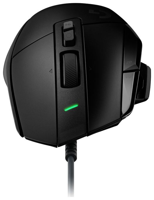 25600 DPI Gaming Maus Optisch  G502X inkl. G240 Gaming-Mauspad (Schwarz) 