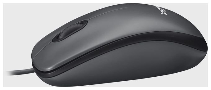 1000 DPI Büro Maus Optisch  M100 (Schwarz) 