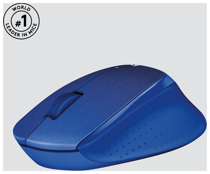 1000 DPI Büro Maus Optisch  M330 (Blau) 