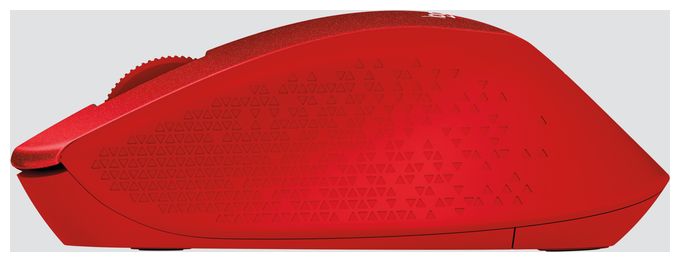 1000 DPI Büro Maus Mechanisch  M330 Silent Plus (Rot) 