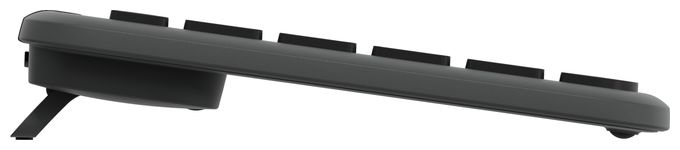 Büro Tastatur RF Wireless + Bluetooth 2.4 GHz  MK950 Signature Slim (Graphit) 