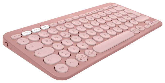 Universal Tastatur Bluetooth  Pebble Keys 2 K380s (Rose) 