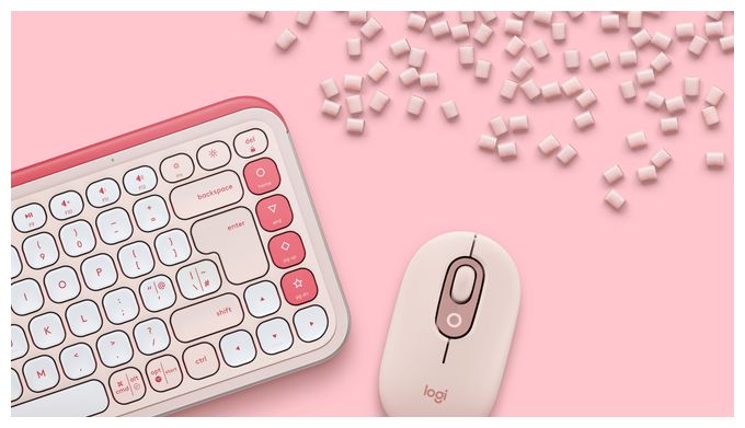 Universal Tastatur Bluetooth  POP Icon Combo (Rose) 