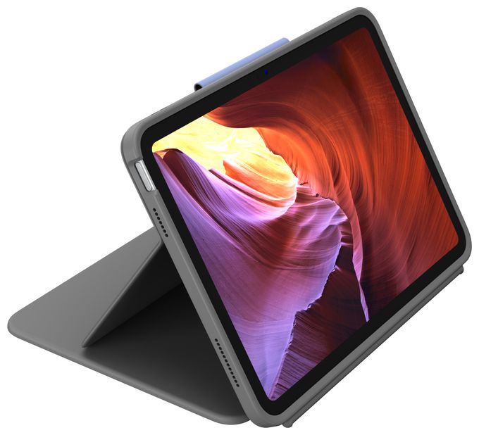 für Apple iPad (7. Generation) iPad (8. Generation) iPad (9. Generation) iPad (10. Generation)  iPad (A16) Spritzwassergeschützt  Rugged Folio (Graphit) 