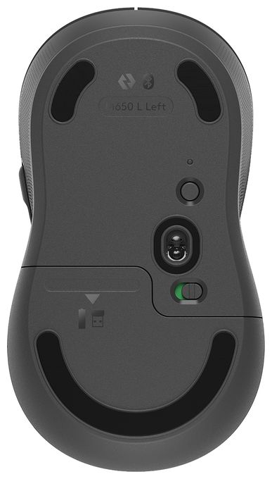 4000 DPI Büro Maus Optisch  Signature M650 (Graphit) 