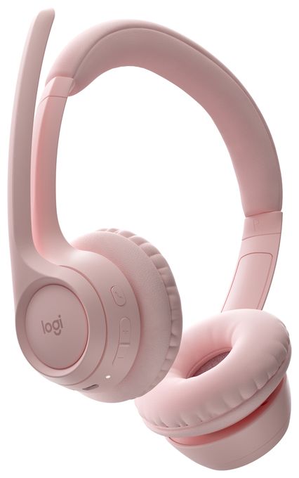Ohraufliegender Bluetooth Kopfhörer kabellos 20 h Laufzeit  Zone 300 (Rose) 