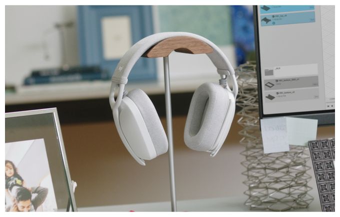 Over Ear Bluetooth Kopfhörer kabellos 20 h Laufzeit  Zone Vibe 100 (Weiß) 