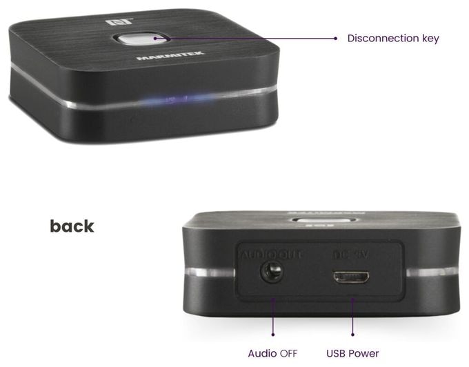 BoomBoom 80 - Bluetooth-Empfänger - NFC 