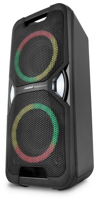 50 W Bluetooth Lautsprecher Laufzeit bis 26 h  Life-1 Pure MD400000 (Schwarz) 