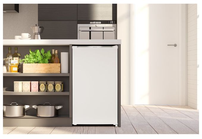 90 l Tischkühlschrank EEK: E 85 kWh Jahr  MD37690 (Weiß) 