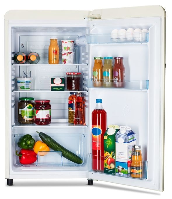91 l Kühlschrank freistehend EEK: E 85 kWh Jahr  MD37800 (Cremefarben) 