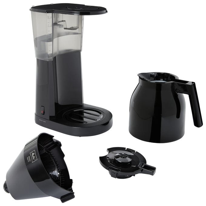 8 Tassen Thermo Filterkaffeemaschine  1023-06  Easy II Therm (Schwarz) 