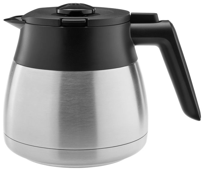8 Tassen Thermo Filterkaffeemaschine 1,2 l  Aromafresh Therm Pro (Schwarz) 