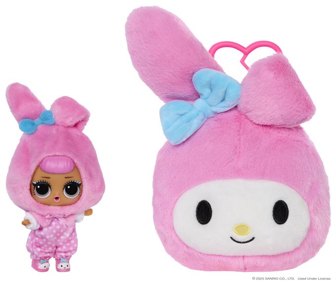 L.O.L. Hello Kitty Reversible Plush Surprise 
