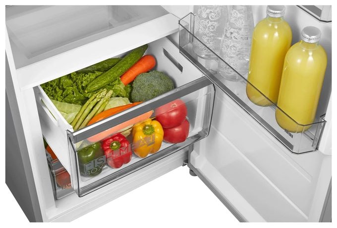 362 l Kühlschrank freistehend EEK: C 75 kWh Jahr NoFrost  MDRU502MTC46 (Edelstahl) 