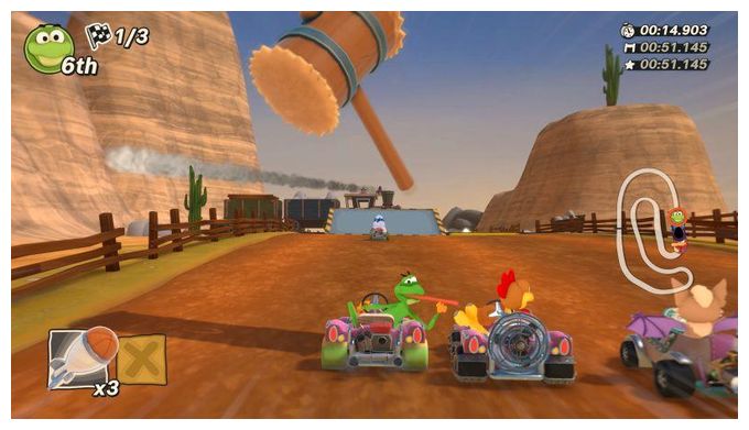 Moorhuhn Kart 4 (PlayStation 5) 