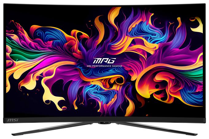 4K Ultra HD Monitor 80 cm (31.5 Zoll) 16:9 0,05 ms 250 cd/m²  MPG 321CURXDE QD-OLED (Schwarz) 