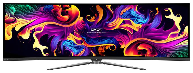 Quad HD Monitor 124,5 cm (49 Zoll) 32:9 0,03 ms 250 cd/m²  MPG 491CQPXDE QD-OLED (Schwarz) 