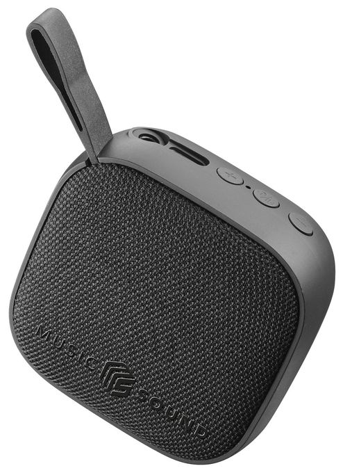 3 W Bluetooth Lautsprecher Laufzeit bis 4 h  Mini (Schwarz) 