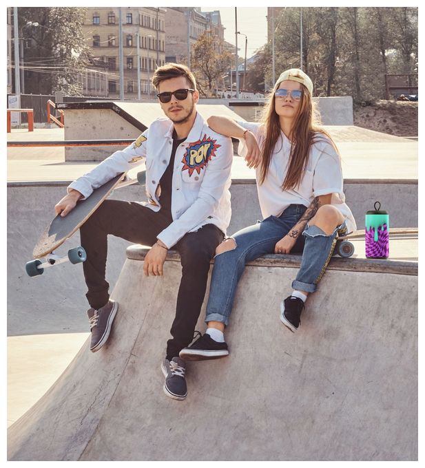 Bluetooth Lautsprecher  Vertical (Violett) 