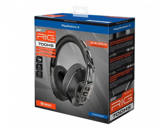 Kopfhörer kabellos 12 h Laufzeit  RIG 700HS Gaming (Schwarz) 