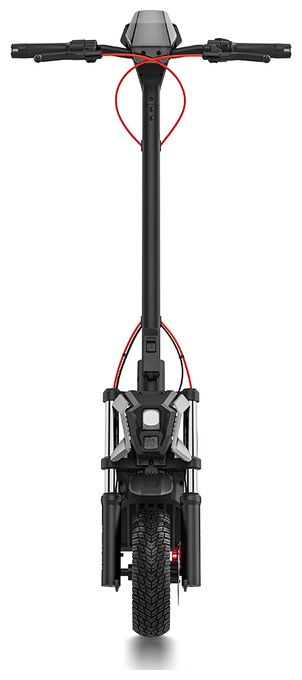 1600 W E-Scooter 1275 Ah 83 km Reichweite 32,7 kg  NT5 Max (Grau) 