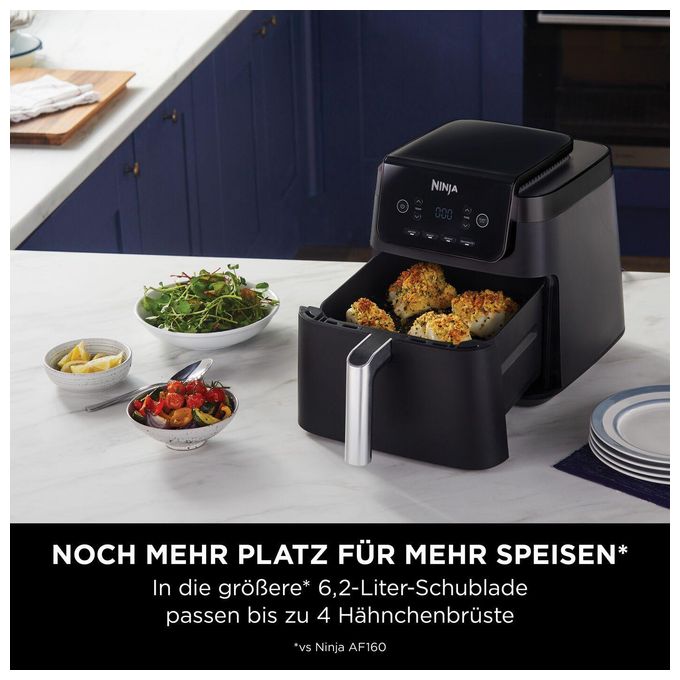 Heißluftfritteuse 6,2 l 2000 W  AF170EU (Schwarz) 