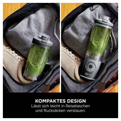 0,57 l Standmixer 3 Geschwindigkeiten  BC251EU Blast Max (Grau, Transparent) 