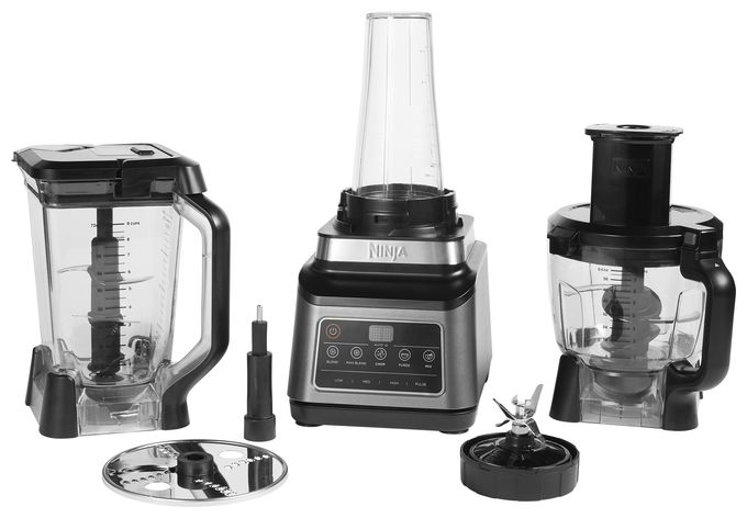1,8 l Standmixer 3 Geschwindigkeiten 1200 W  BN800EU (Schwarz, Silber) 