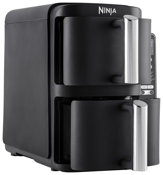 Doppel Low Fat Fritteuse 7,6 l 2470 W  SL300EU (Schwarz) 
