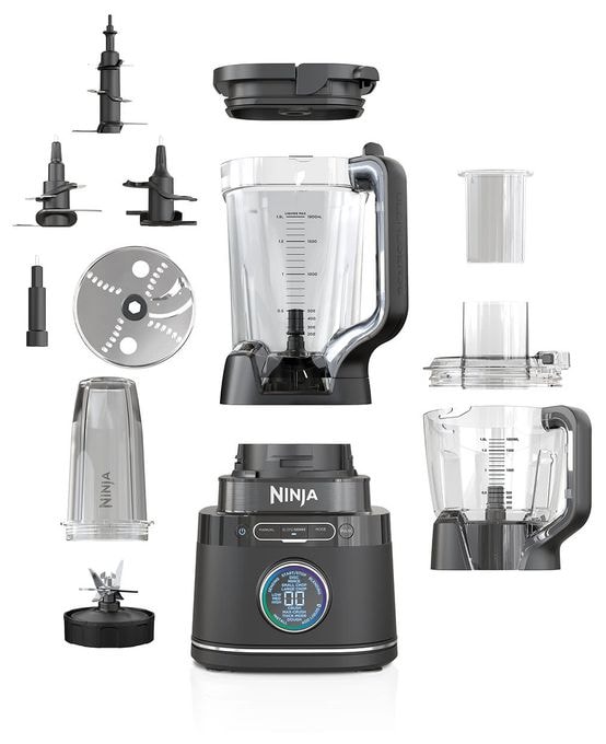 2,1 l Standmixer 10 Geschwindigkeiten 1200 W  TB401EU Detect Power Mixer & Processor Pro (Schwarz) 