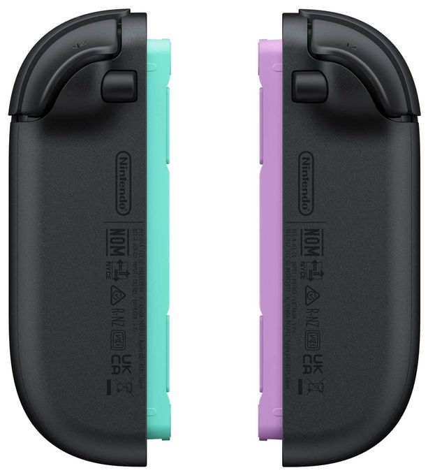 Analog / Digital Gamepad für Nintendo Switch 2 (Schwarz, Hellgrün, Violett) Joy-Con 2 