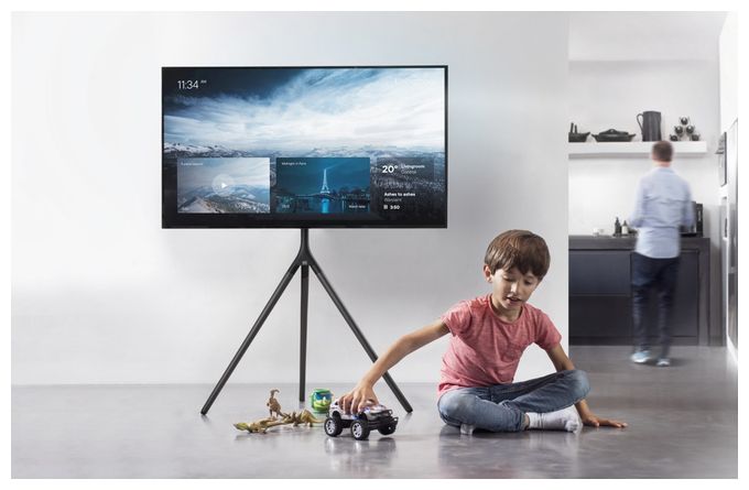 Flur Halterung 360° bis 165,1 cm (65") 30 kg WM7461 TV Stand 