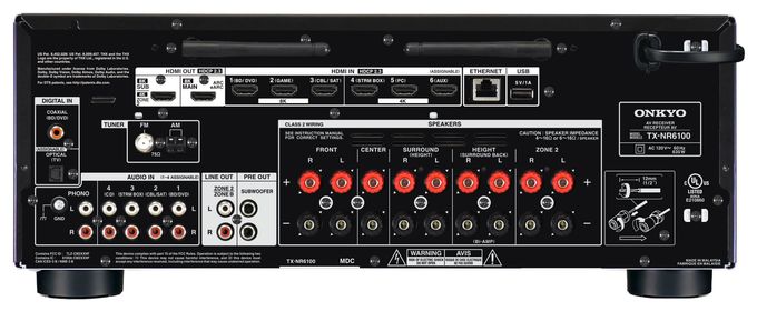 AM, FM Receiver  TX-NR6100 (Schwarz) 