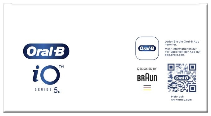 Rotierende-vibrierende Zahnbürste für Erwachsene  iO Series 5 (Weiß) 