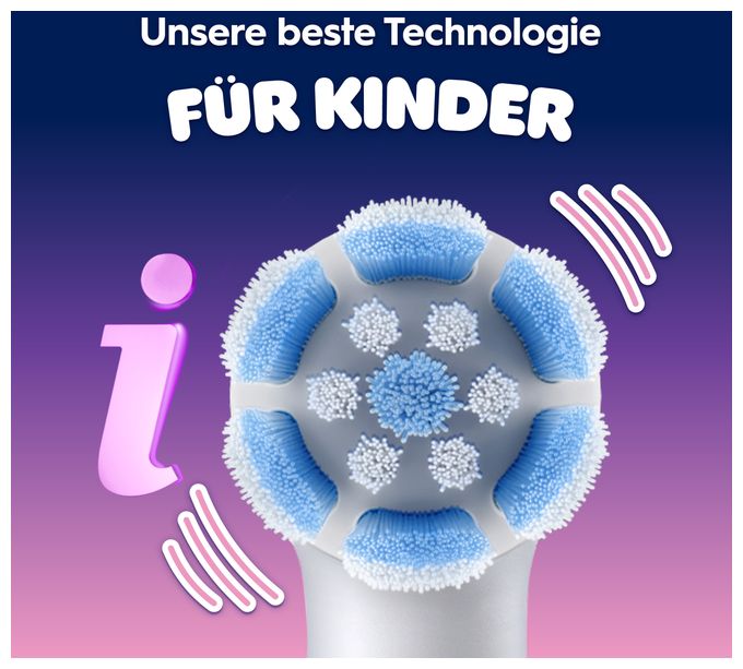 Rotierende Zahnbürste für Kinder  Kids Stitch (Weiß/Pink) 