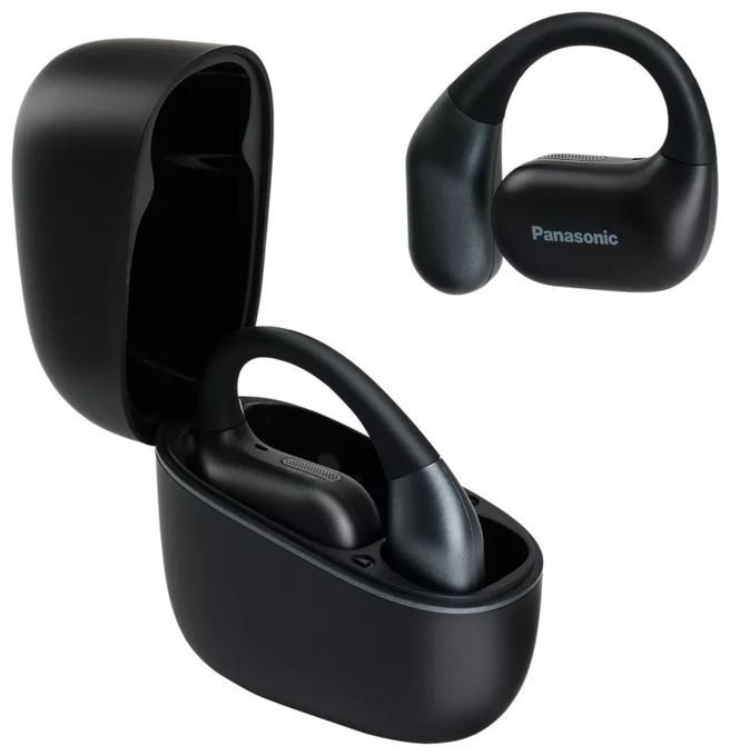 Knochenschall Bluetooth Kopfhörer kabellos 7 h Laufzeit IPX4  RB-F10DE (Schwarz) 
