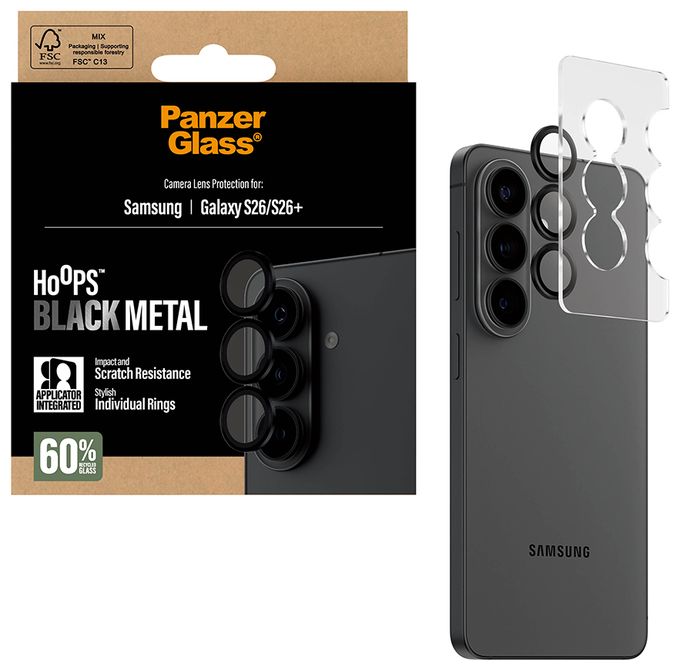 Klare Bildschirmschutzfolie Gehärtetes Glas, Silikon für  Samsung Samsung - Galaxy S26, Samsung - Galaxy S26+ Kratzresistent, Schockresistent 23980 Kameraschutz 