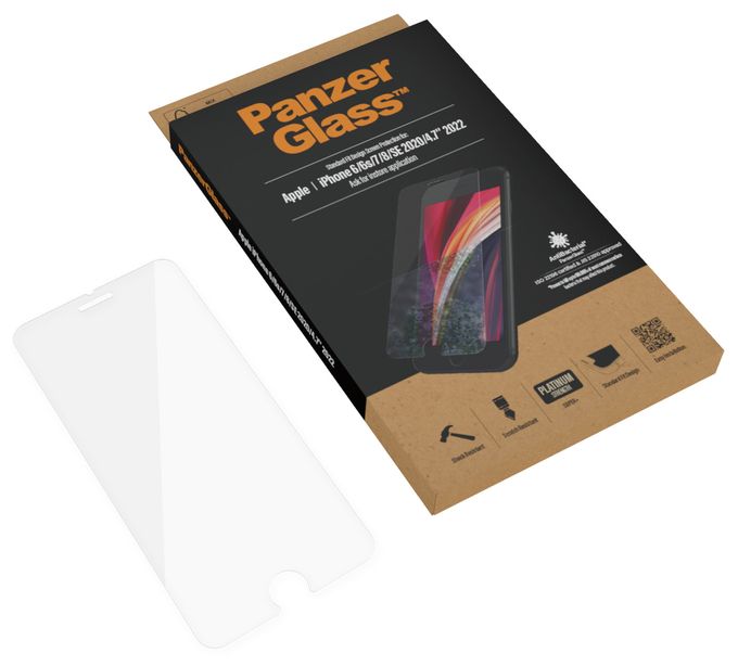 2684 Klare Bildschirmschutzfolie gehärtetes Glas für Apple iPhone 