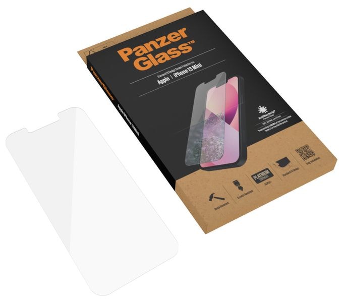 Klare Bildschirmschutzfolie Gehärtetes Glas, Polyethylenterephthalat, Silikon für  Apple Apple - iPhone 13 Mini Kratzresistent, Schockresistent 2741 
