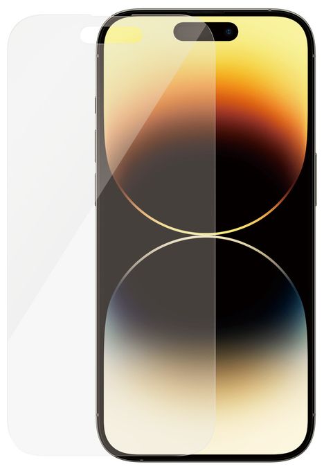 Klare Bildschirmschutzfolie Gehärtetes Glas, Polyethylenterephthalat, Silikon für  Apple Apple - iPhone 14 Pro Kratzresistent, Schockresistent, Antibakteriell 2768 