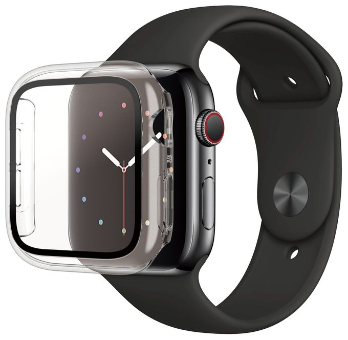 3643 Displayschutz Klare Bildschirmschutzfolie gehärtetes Glas für Apple - Watch 
