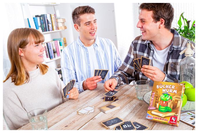 Kartenspiel bis zu 8 Spielern ab 8 Jahr(e) 18322G Bücherwurm - Das Kartenspiel 