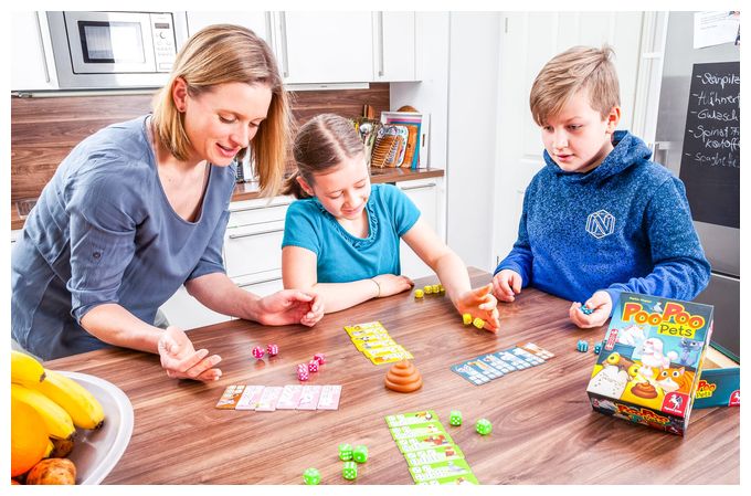Brettspiel-Erweiterung bis zu 4 Spielern ab 8 Jahr(e) 18338G Poo Poo Pets 