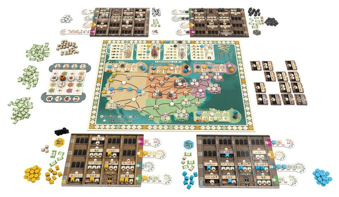 Brettspiel bis zu 4 Spielern ab 12 Jahr(e) 57007G Carnegie 