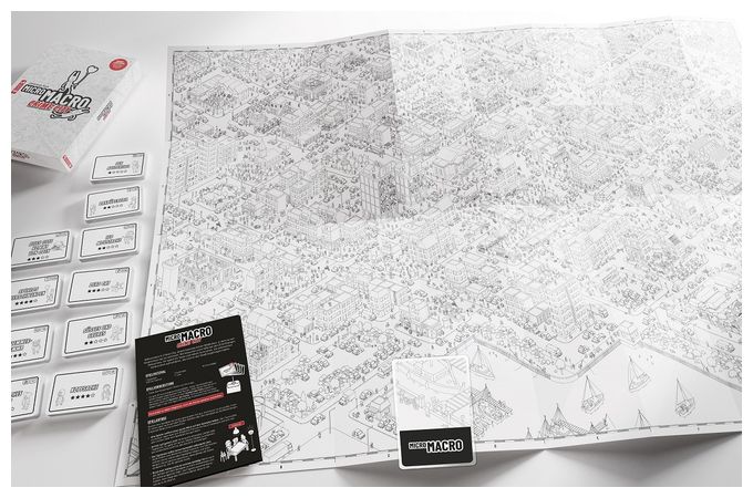 Brettspiel bis zu 4 Spielern ab 10 Jahr(e) 59060G MicroMacro: Crime City 