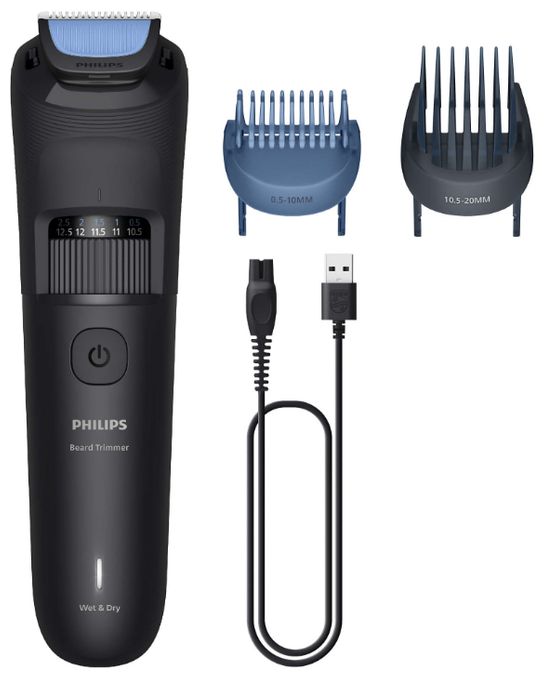 Nass&Trocken Rasierer Lithium-Ion (Li-Ion) 70 min BT3620/15 Beard Trimmer 3000 Bartschneider 