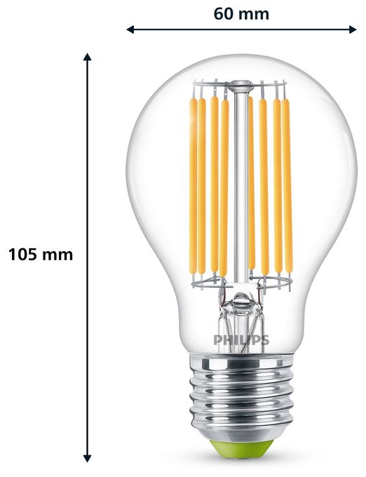 LED Lampe Tropfen E27 EEK: A 840 lm Warmweiß (3000K) entspricht 60 W 8719514343788 