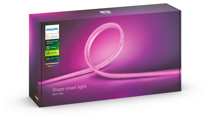 LED Intelligenter Leuchtstreifen 4869,2 mm Variabel Hue White & Color Ambiance Lightstrip Outdoor 
